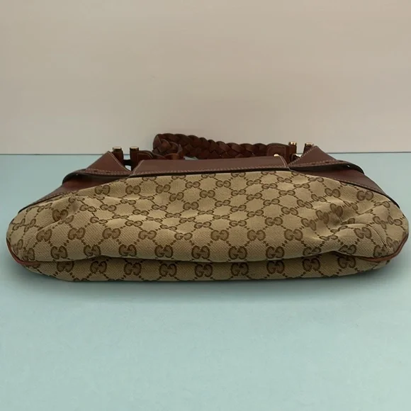 GUCCI Monogram Horsebit Bag - Picture 8 of 13
